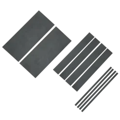 Firststep traprenovatieset laminaattreden steen antraciet, 4 stuks