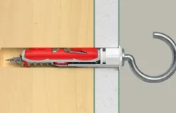 Fischer Hollewandplug DuoTec 10 mm met schroefhaak 2 stuks