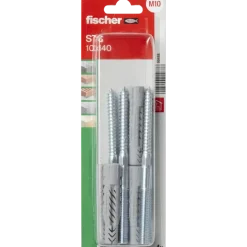 Fischer Stokschroef STS 10x100 mm met UX-plug 4 stuks