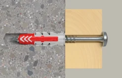 Fischer Universeelplug DuoPower 6x30mm met schroef 50 stuks