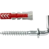 Fischer Universeelplug DuoPower 6x30mm met schroefduim 6 stuks