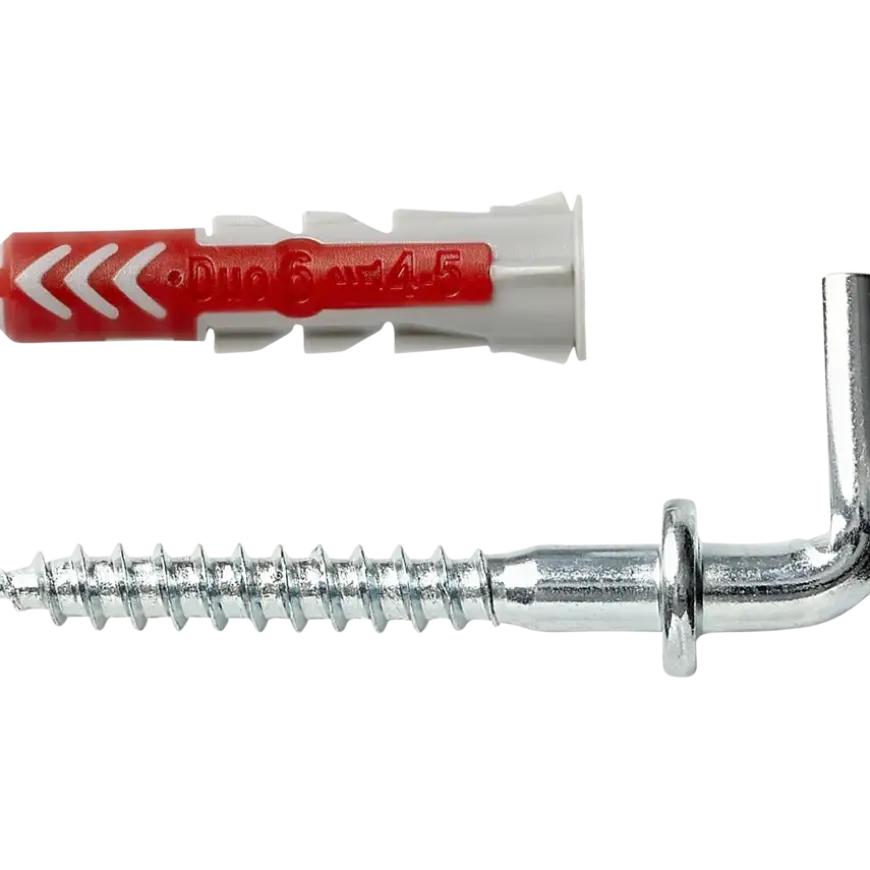 Fischer Universeelplug DuoPower 6x30mm met schroefduim 6 stuks