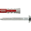 Fischer Universeelplug DuoPower 10x50mm met zeskantschroef 4 stuks