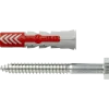 Fischer Universeelplug DuoPower 14x70mm met zeskantschroef 2 stuks