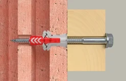 Fischer Universeelplug DuoPower 14x70mm met zeskantschroef 2 stuks