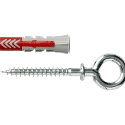 Fischer Universeelplug DuoPower 10x50mm met schroefoog 2 stuks