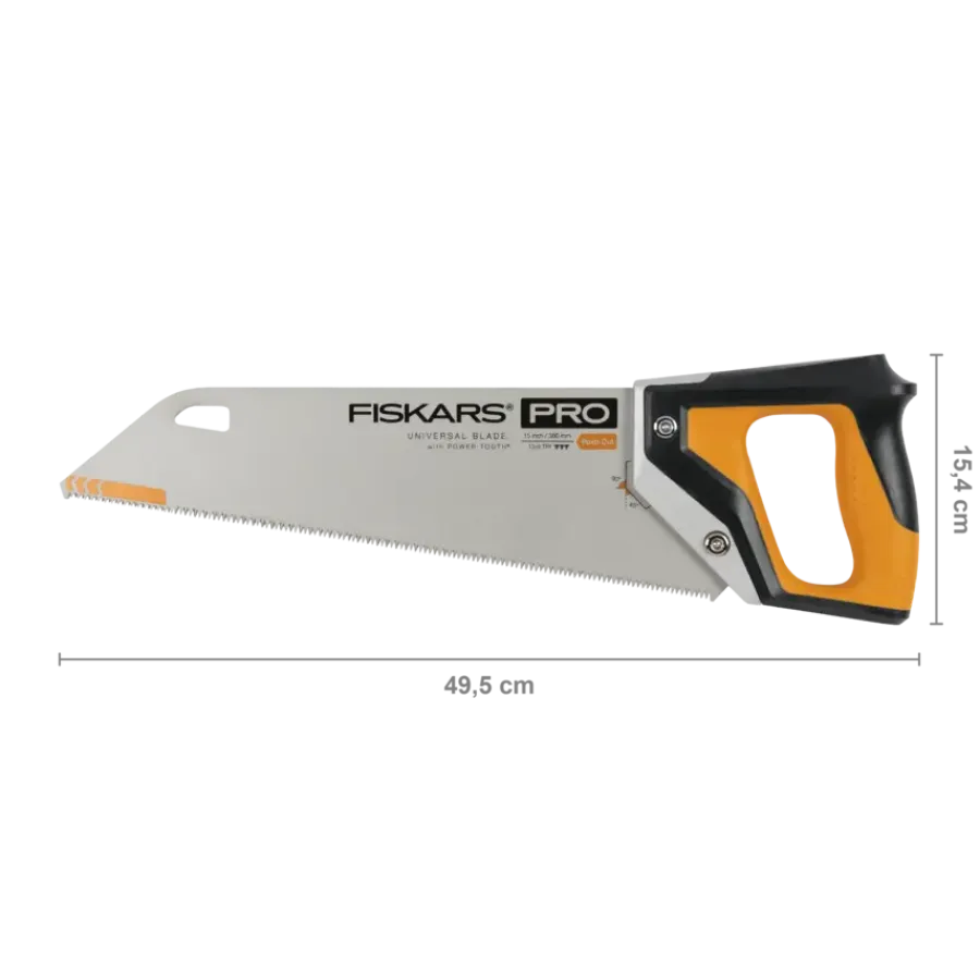 Cellenbetonblokken Accessoires|Cellenbetonblokken > FISKARS handzaag 380 mm 9TPI PowerTooth