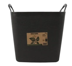 Flexibele kuip / emmer Zwart 27L (100% gerecycled)