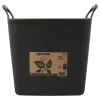 Flexibele kuip / emmer Zwart 16L (100% gerecycled)