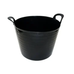 Bouwemmers & Speciekuipen|Bouwemmers & Speciekuipen > Gripline Flexibele kuip 40 liter zwart