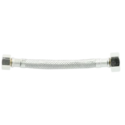 Flexibele slang (binnendraad x binnendraad) 3/8bi x 1/2bi 15 cm