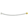 Flexibele slang 1/2" wartel 1/2" buitendraad 30 cm