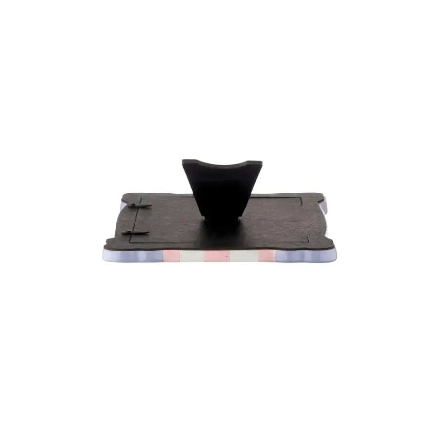 Fotolijst roze wit 16,3x1x21,5cm