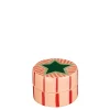 Franca opbergdoos ster rood - h7xd10cm