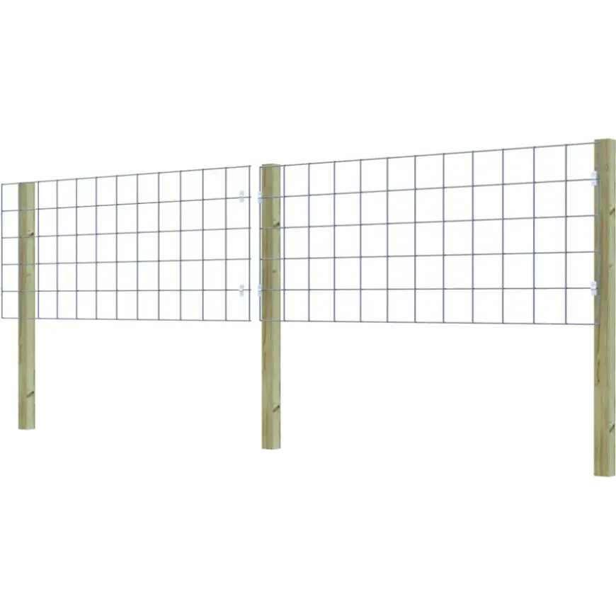 Gaas startpakket tuinhek grenen hout liggend 180 x 75 cm