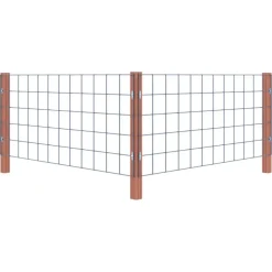 Gaas startpakket tuinhek hardhout liggend 75 x 180 cm