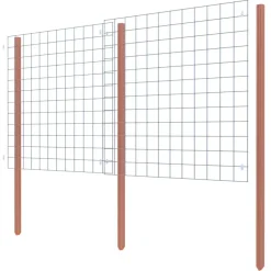 Gaas startpakket tuinhek hardhout 180 x 180 cm