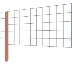 Gaas volgpakket tuinhek hardhout liggend 75 x 180 cm
