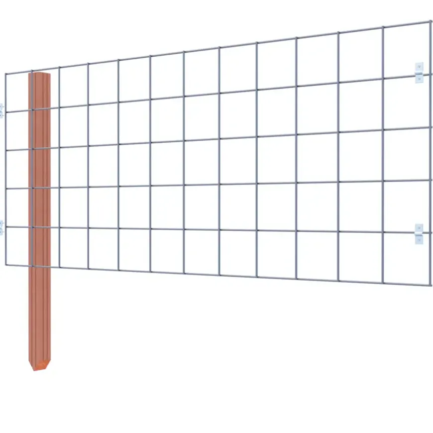 Gaas volgpakket tuinhek hardhout liggend 75 x 180 cm