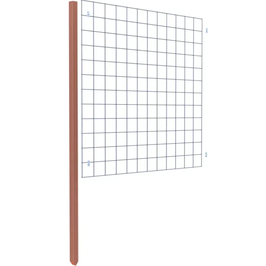 Gaas volgpakket tuinhek hardhout 180 x 180 cm