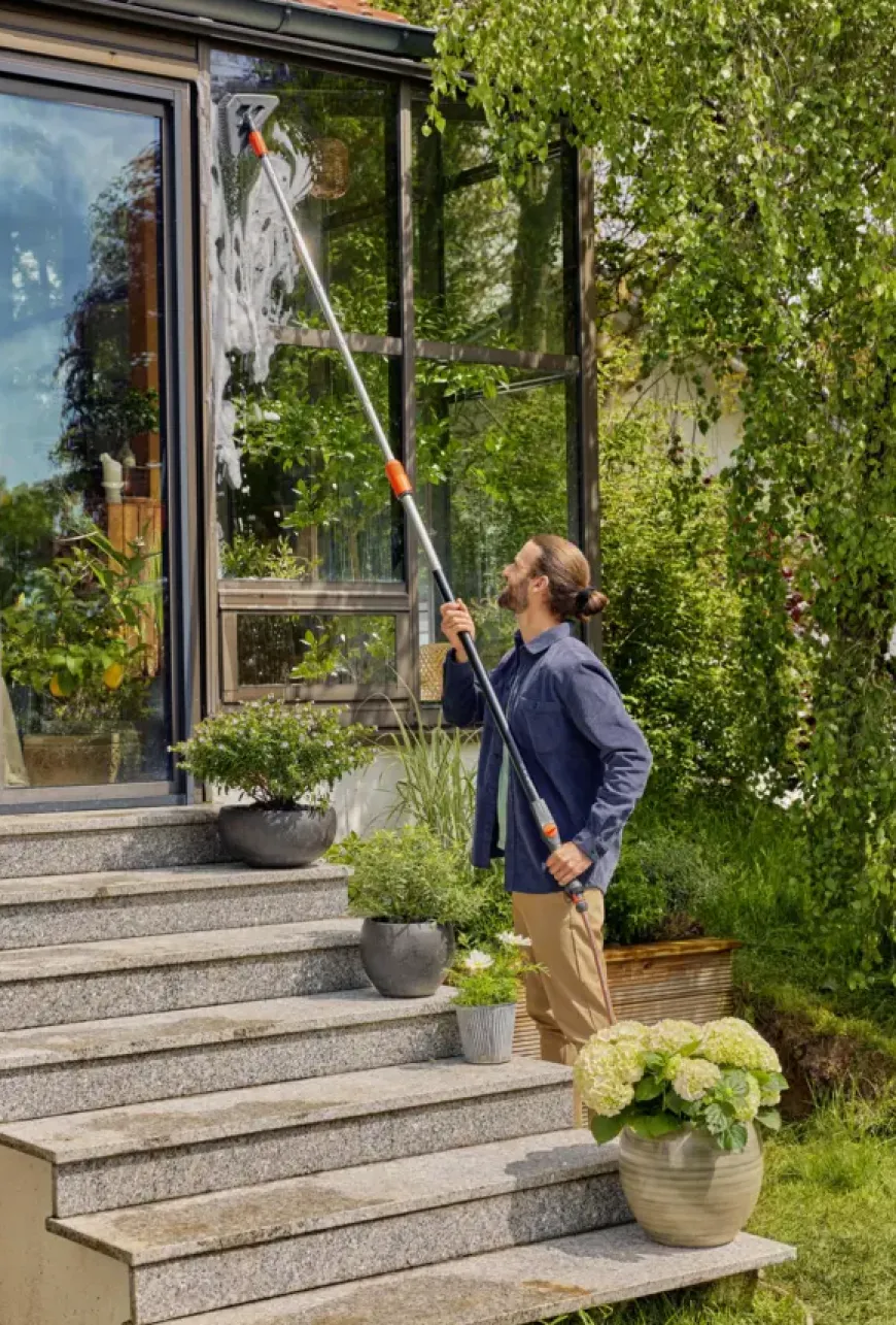 GARDENA Cleansystem steelborstel soft flex