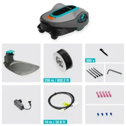 Grasmaaiers|Robotmaaiers > Gardena robotmaaier Sileno Life 1250m² - 21cm