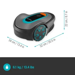 Grasmaaiers|Robotmaaiers > Gardena robotmaaier Sileno Minimo 250 m² inclusief Bluetooth