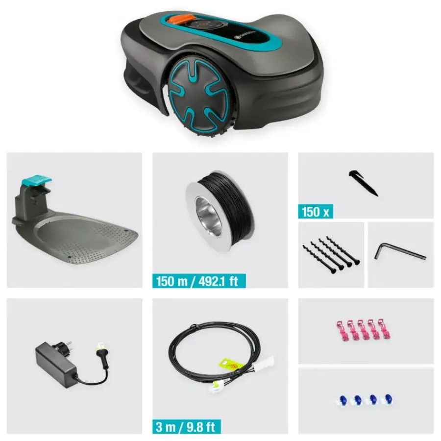 Grasmaaiers|Robotmaaiers > Gardena robotmaaier Sileno Minimo 250 m² inclusief Bluetooth