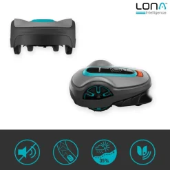 Grasmaaiers|Robotmaaiers > Gardena robotmaaier smart SILENO life 1250 m² - 21cm