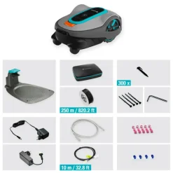 Grasmaaiers|Robotmaaiers > Gardena robotmaaier smart SILENO life 1250 m² - 21cm