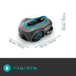 Robotmaaiers > Gardena smart SILENO Free robotmaaier max 1500m² draadloos