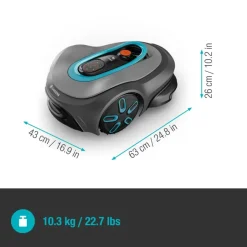 Grasmaaiers|Robotmaaiers > Gardena smart SILENO robotmaaier max 1500m² inclusief draad