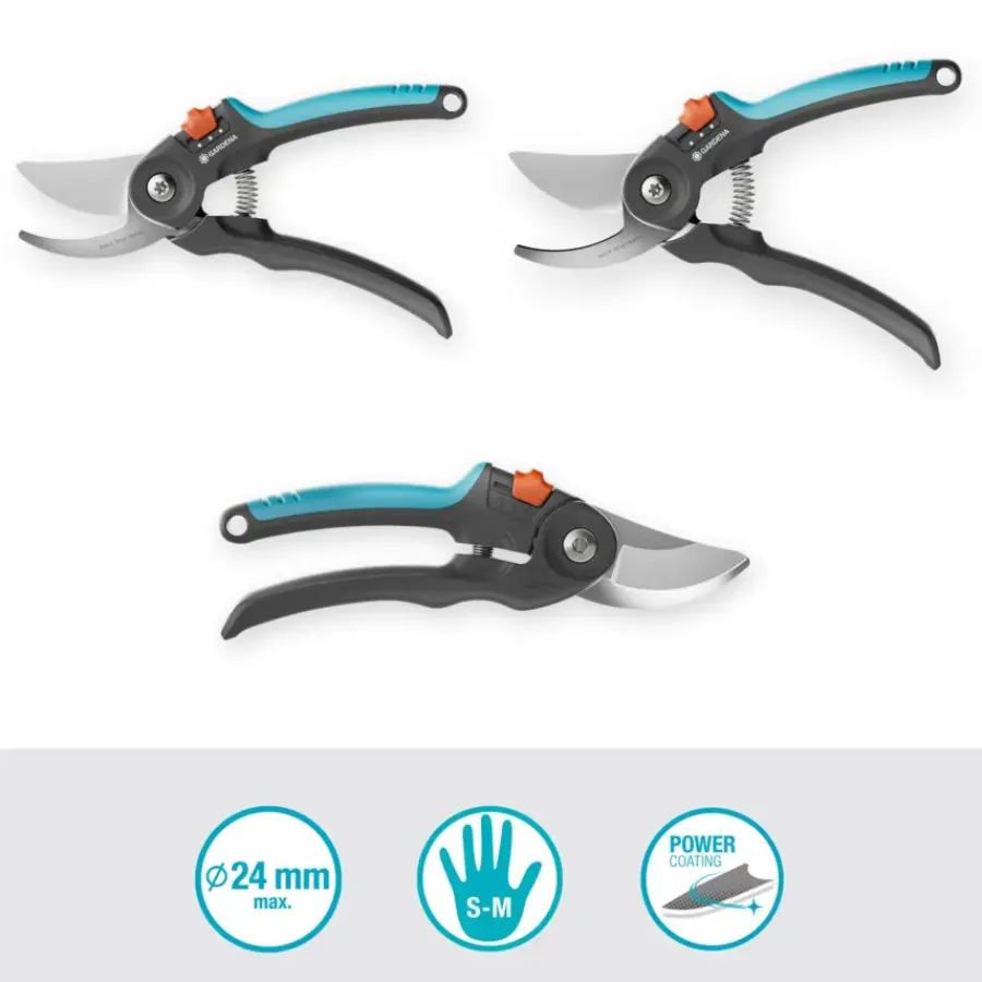 Snoeigereedschap > Gardena snoeischaar PremiumCut Flex - bypass - tuinsnoeischaar voor groen hout - 24 mm
