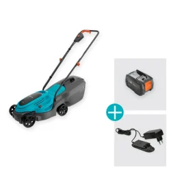 Grasmaaiers > Gardena 18V grasmaaier EasyMax 32cm incl. 4.0Ahaccu
