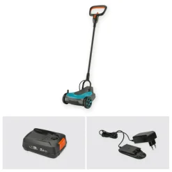 Grasmaaiers > Gardena 18V grasmaaier HandyMower 22cm incl. 2,5Ah accu + lader