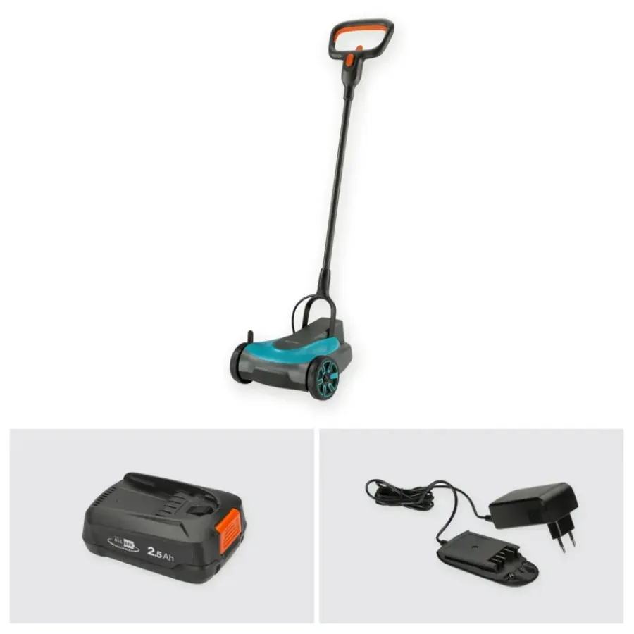Grasmaaiers > Gardena 18V grasmaaier HandyMower 22cm incl. 2,5Ah accu + lader