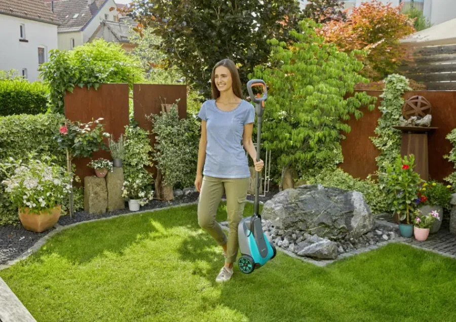 Grasmaaiers > Gardena 18V grasmaaier HandyMower 22cm incl. 2,5Ah accu + lader