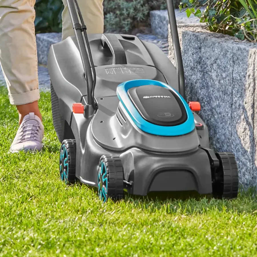 Grasmaaiers > Gardena 18V grasmaaier Powermax P4A 32cm (P4A) incl. 4.0Ah accu + lader