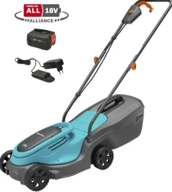 Grasmaaiers > Gardena 18V grasmaaier Powermax P4A 30cm incl. 4.0Ah accu + lader