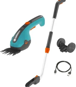 Grastrimmers > Gardena 3,6V grasschaar ClassicCut incl. wielen en steel