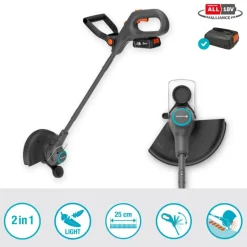 Grastrimmers > Gardena 18V grastrimmer EasyTrim 25 cm incl. 2,0Ah + lader