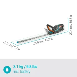Heggenscharen > Gardena 18V heggenschaar ComfortCut 60 cm incl. accu + lader