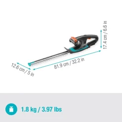 Heggenscharen > Gardena 18V heggenschaar EasyCut (P4A) (zonder accu)