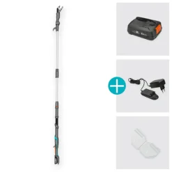 Snoeigereedschap > Gardena 18V telescopische takkenschaar 2,5m (P4A) Incl. 2.0Ah accu + lader