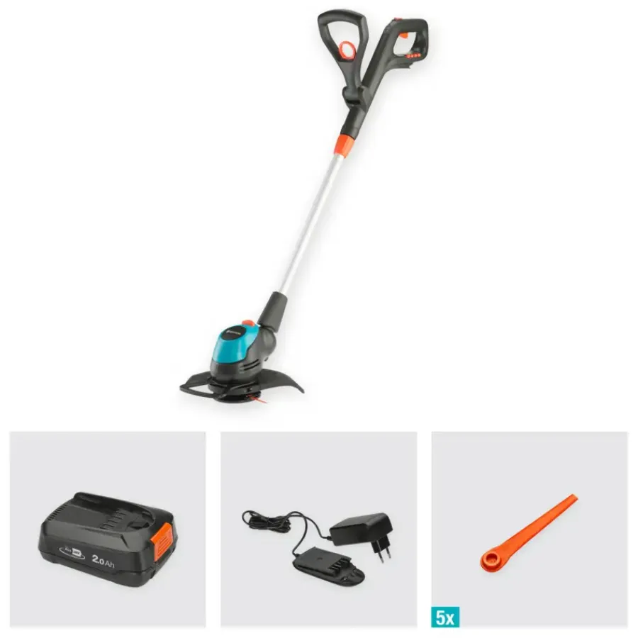 Grastrimmers > Gardena 18V trimmer EasyCut 23cm incl. accu + lader