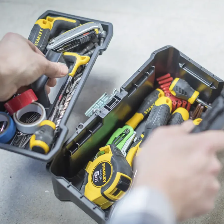 Gereedschapskisten & Opbergsystemen > STANLEY Gereedschapskoffer Essential 19"