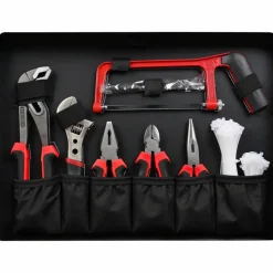 Gereedschapskoffers > Geen Gereedschapskoffer / trolley met 299-delige set handgereedschap