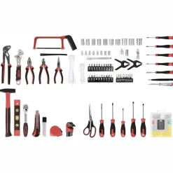 Gereedschapskoffers > Geen Gereedschapskoffer / trolley met 299-delige set handgereedschap