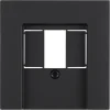 Afdekramen|Inbouw Schakelmateriaal > Gira E2 Afdekplaat USB Mat Zwart