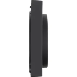 Dimmers|Inbouw Schakelmateriaal > Gira E2 Inbouw Centraalplaat Dimmer Mat Zwart